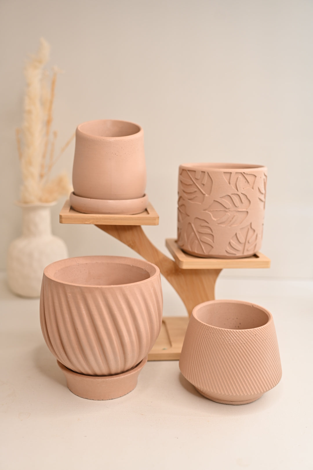 Tilt Pot with Saucer