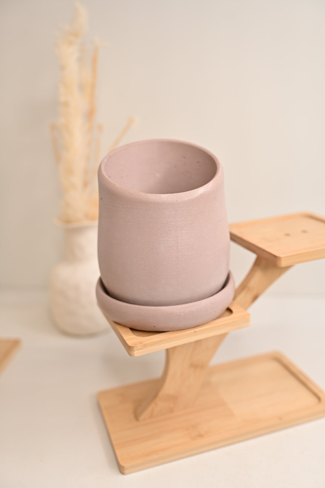 Tilt Pot with Saucer