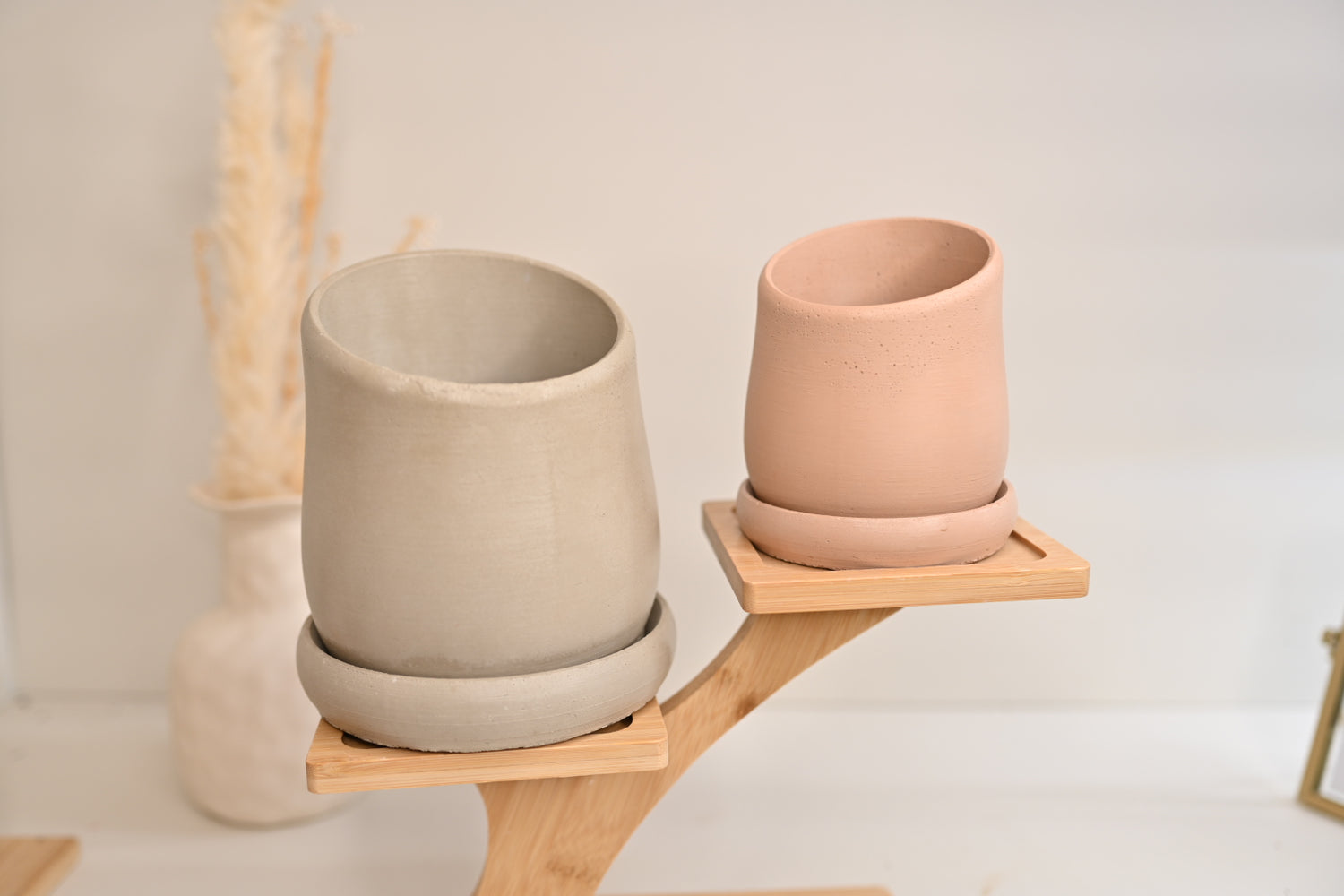 Tilt Pot with Saucer
