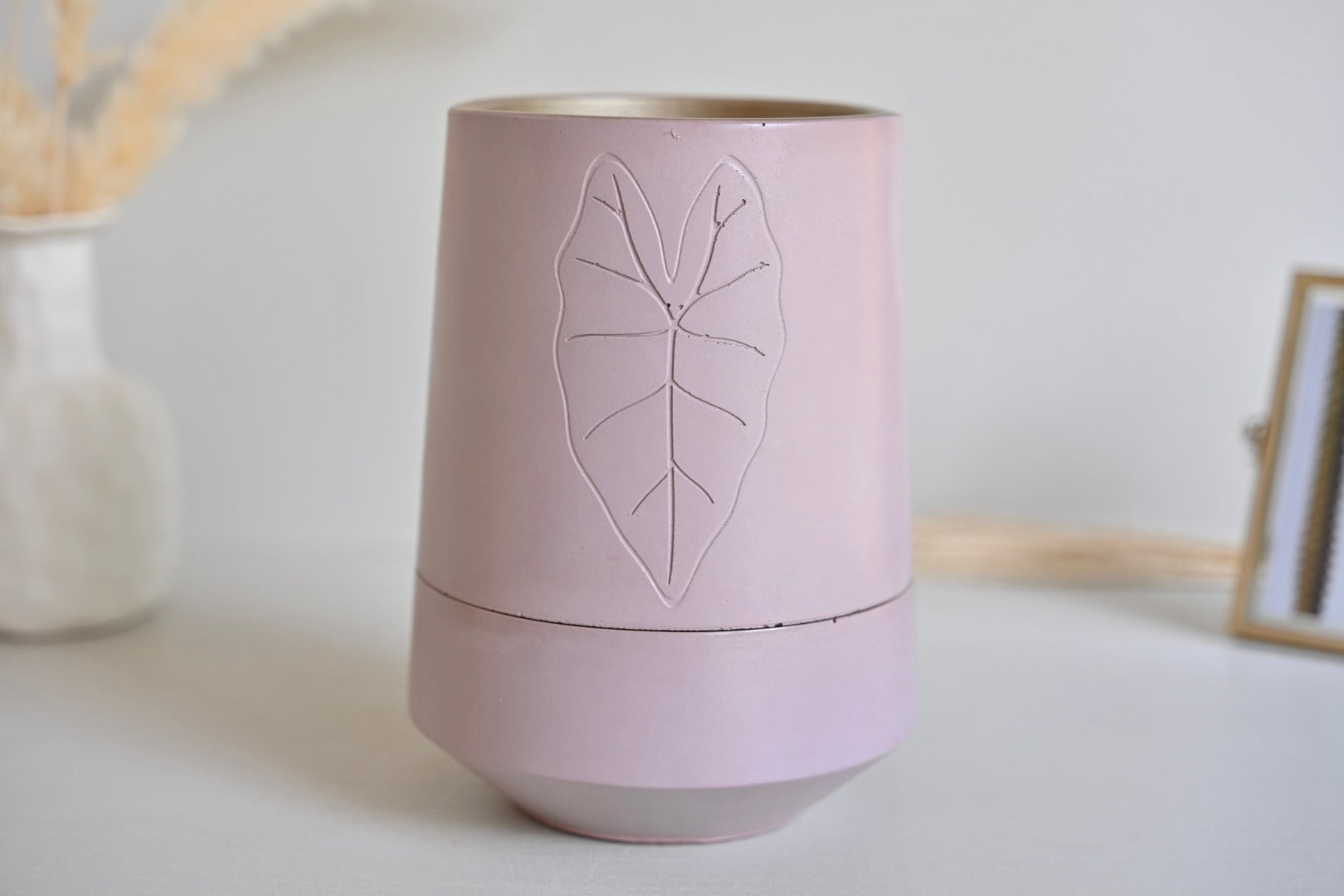 Tall Self-Watering Alocasia Planter