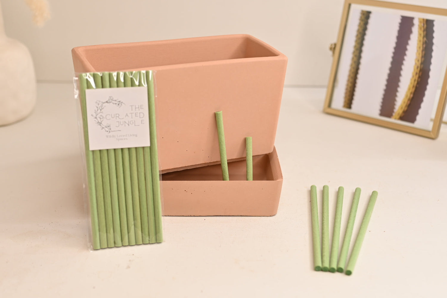 plant wick sticks for self watering pots and planters