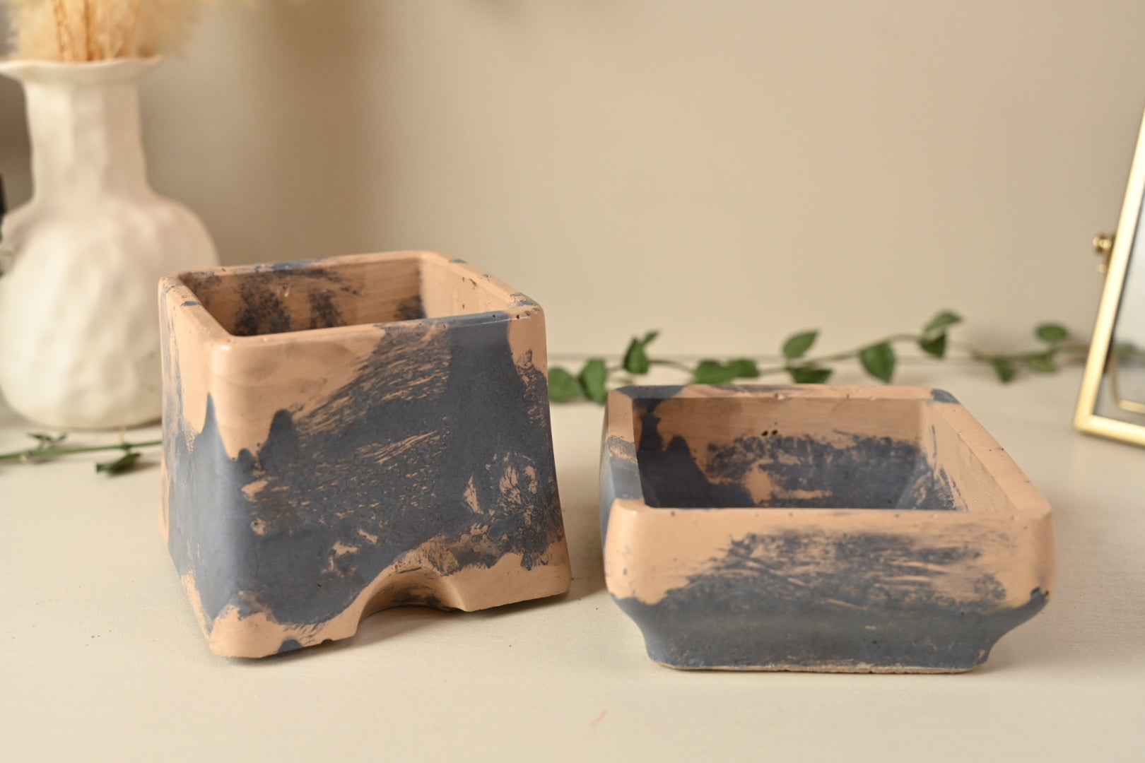 Belle Self-Watering - One-of-a-Kind Handmade Planter