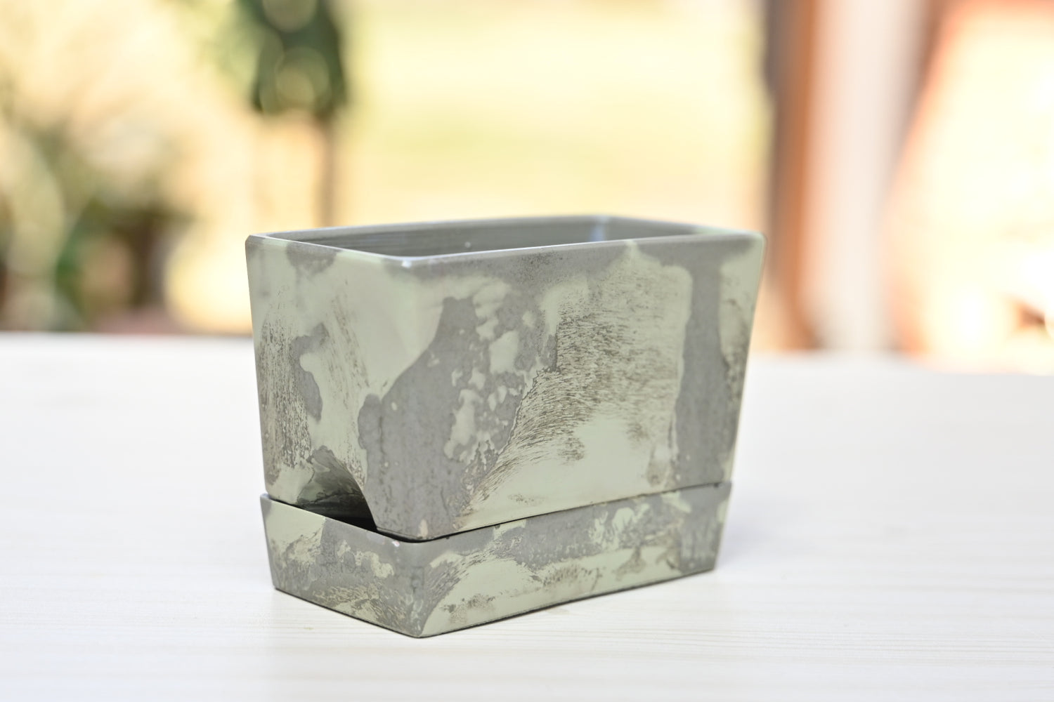 5X2 Mini Self Watering Rectangle Planter Box