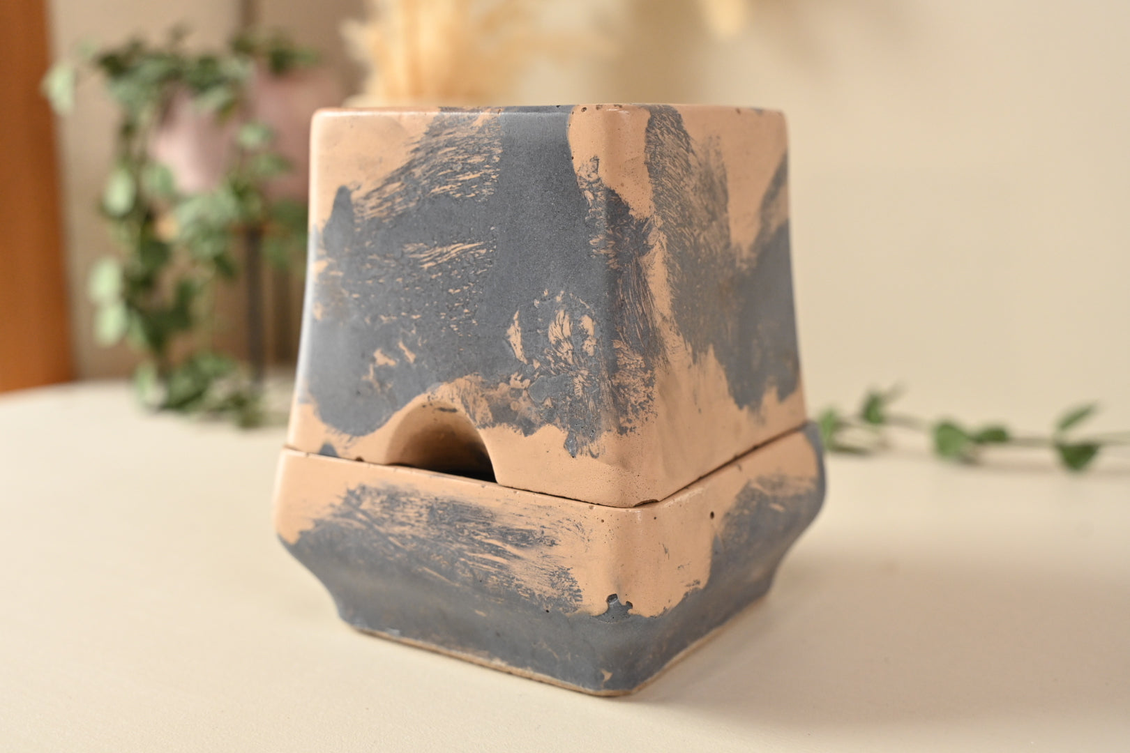 Belle Self-Watering - One-of-a-Kind Handmade Planter