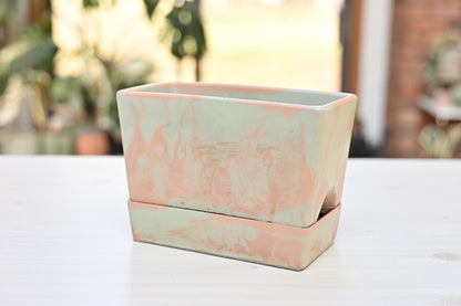 Self Watering Rectangle Planter Box 7X4