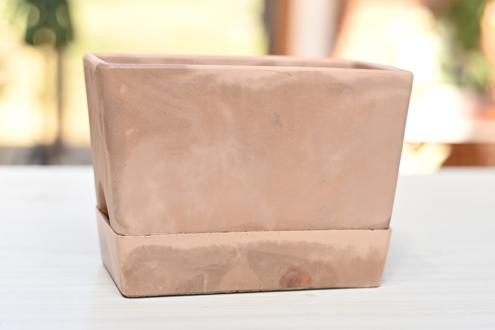 Self Watering Rectangle Planter Box 7X4
