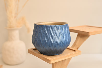 Chevron Pot