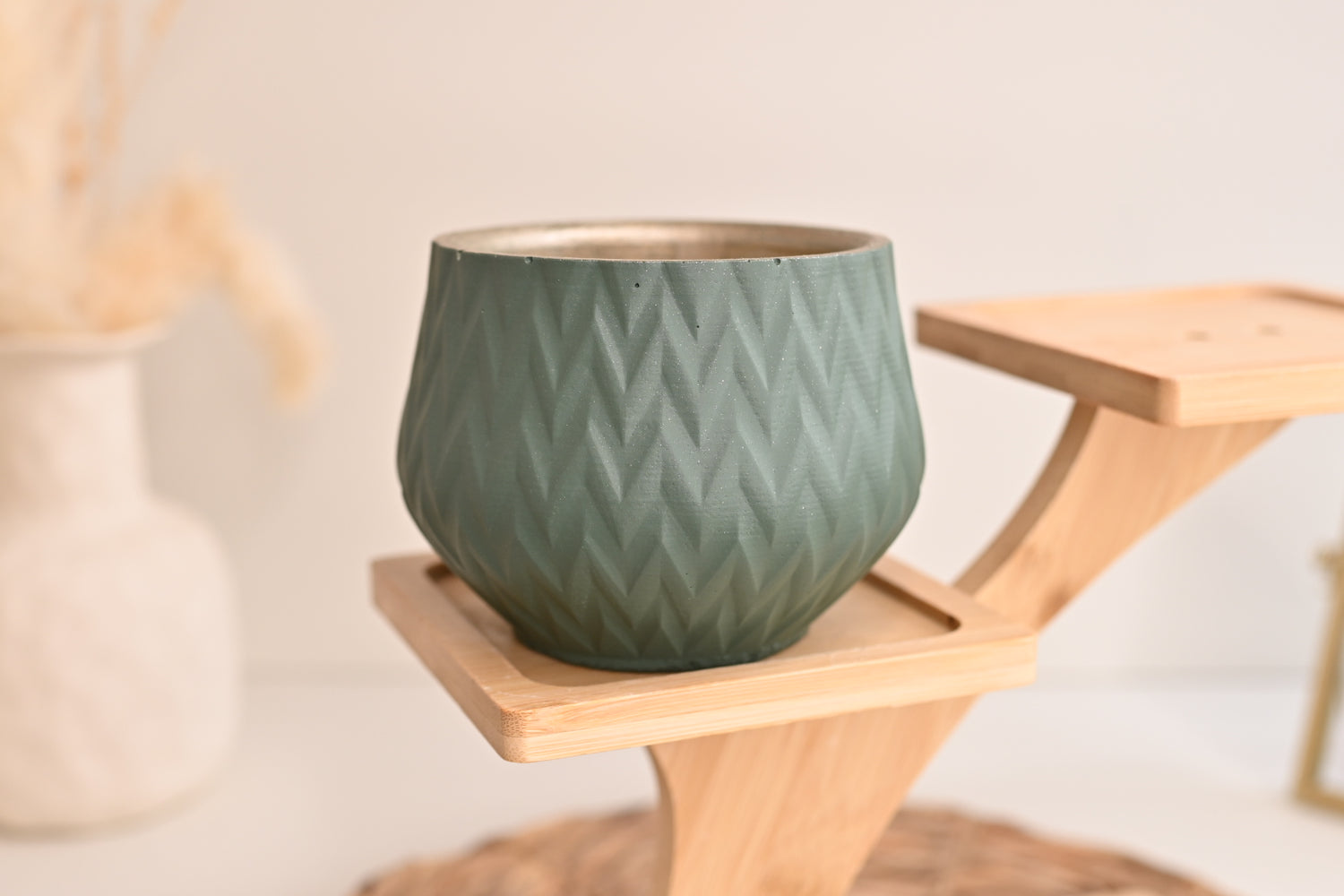 Chevron Pot