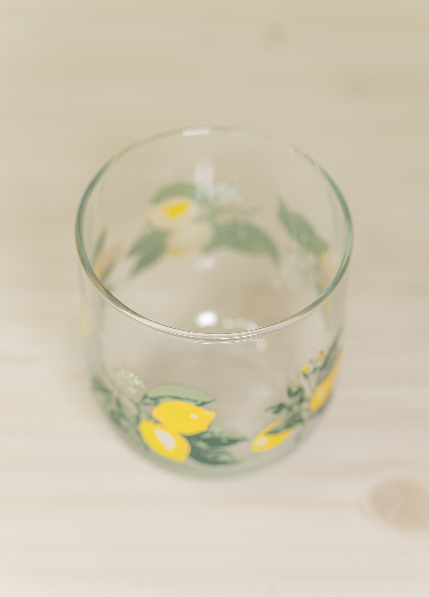 Vintage Lemon Glassware