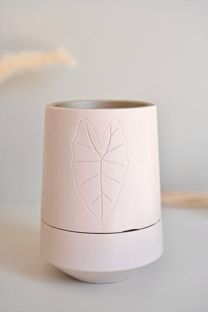 Tall Self-Watering Alocasia Planter