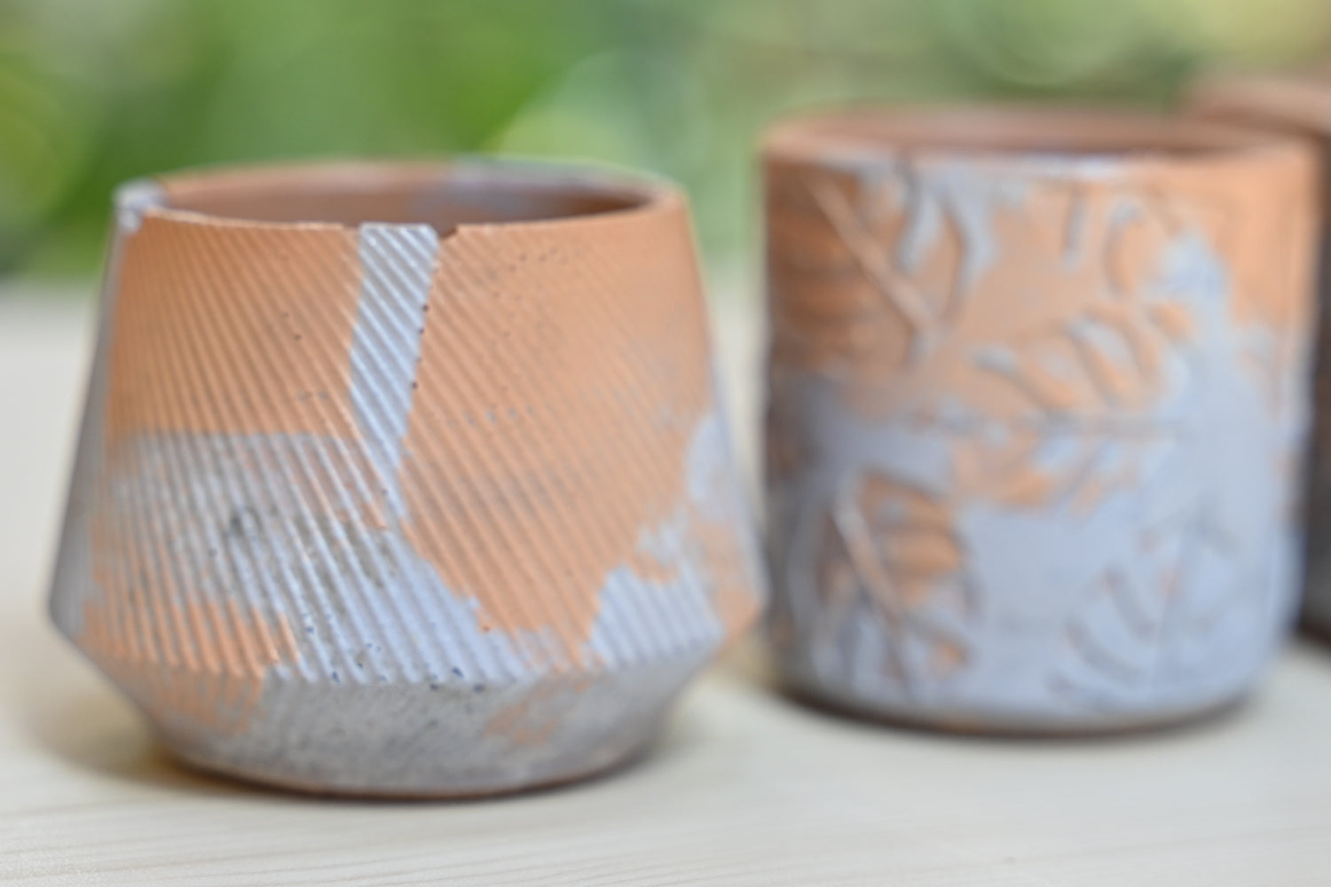 2&quot; Mini Planter Set – 4 One-Of-A-Kind Starter Pots