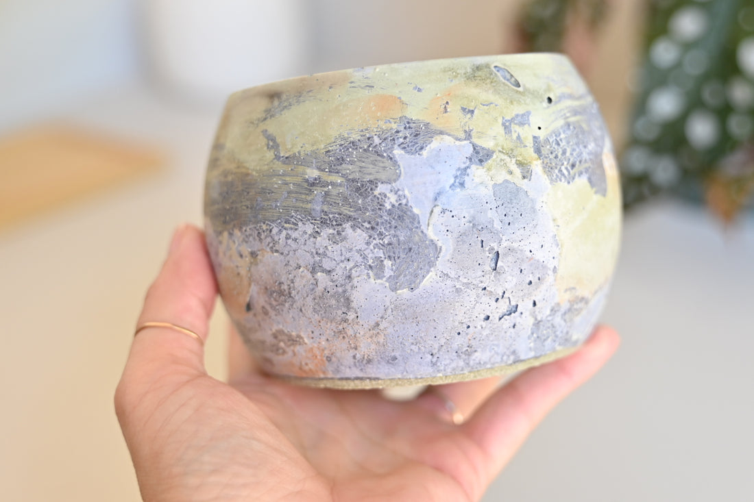 One-of-a-Kind Handmade Bowl Planter