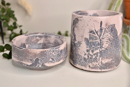 Tall Self-Watering Alocasia Planter Unique