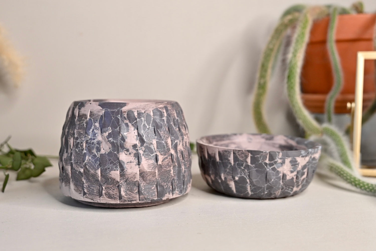 Moody Purple Dragon Egg Self Watering Planter