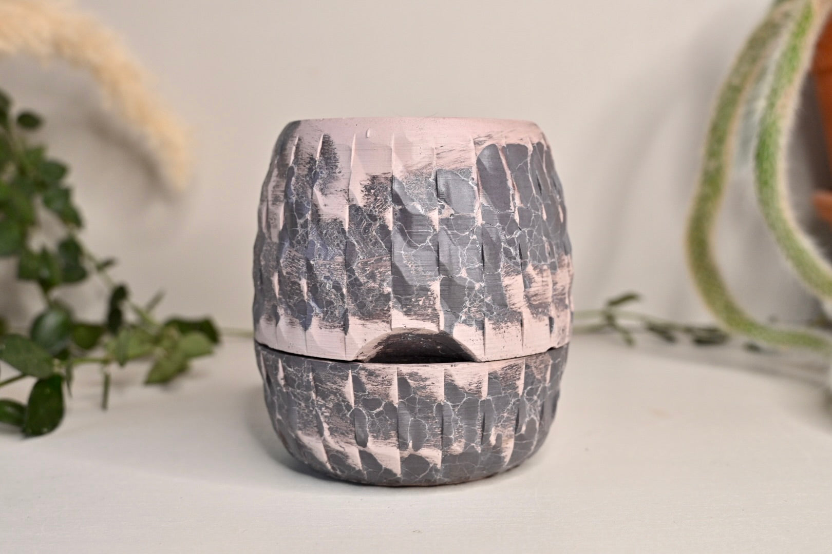 Moody Purple Dragon Egg Self Watering Planter