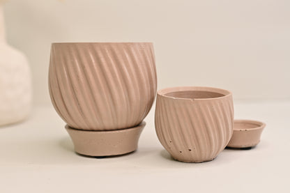 beige tan plant pots wholesale planters