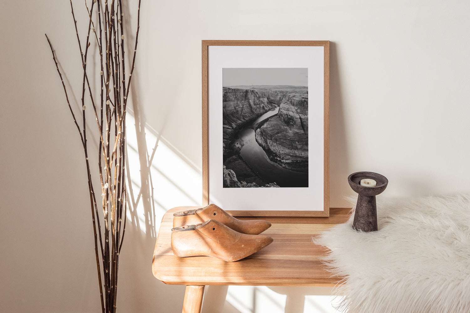 Silver Bend Art Print