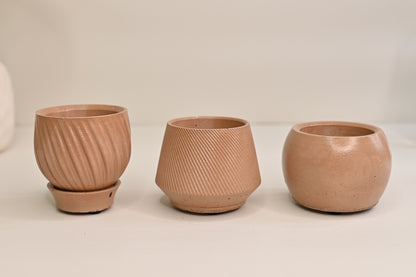 terracotta plant pots boho designer planter wholesale pottery