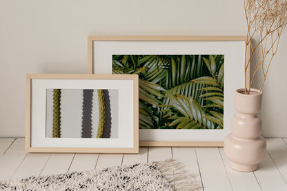 Tropical Leaves Art Print - Verdant Love