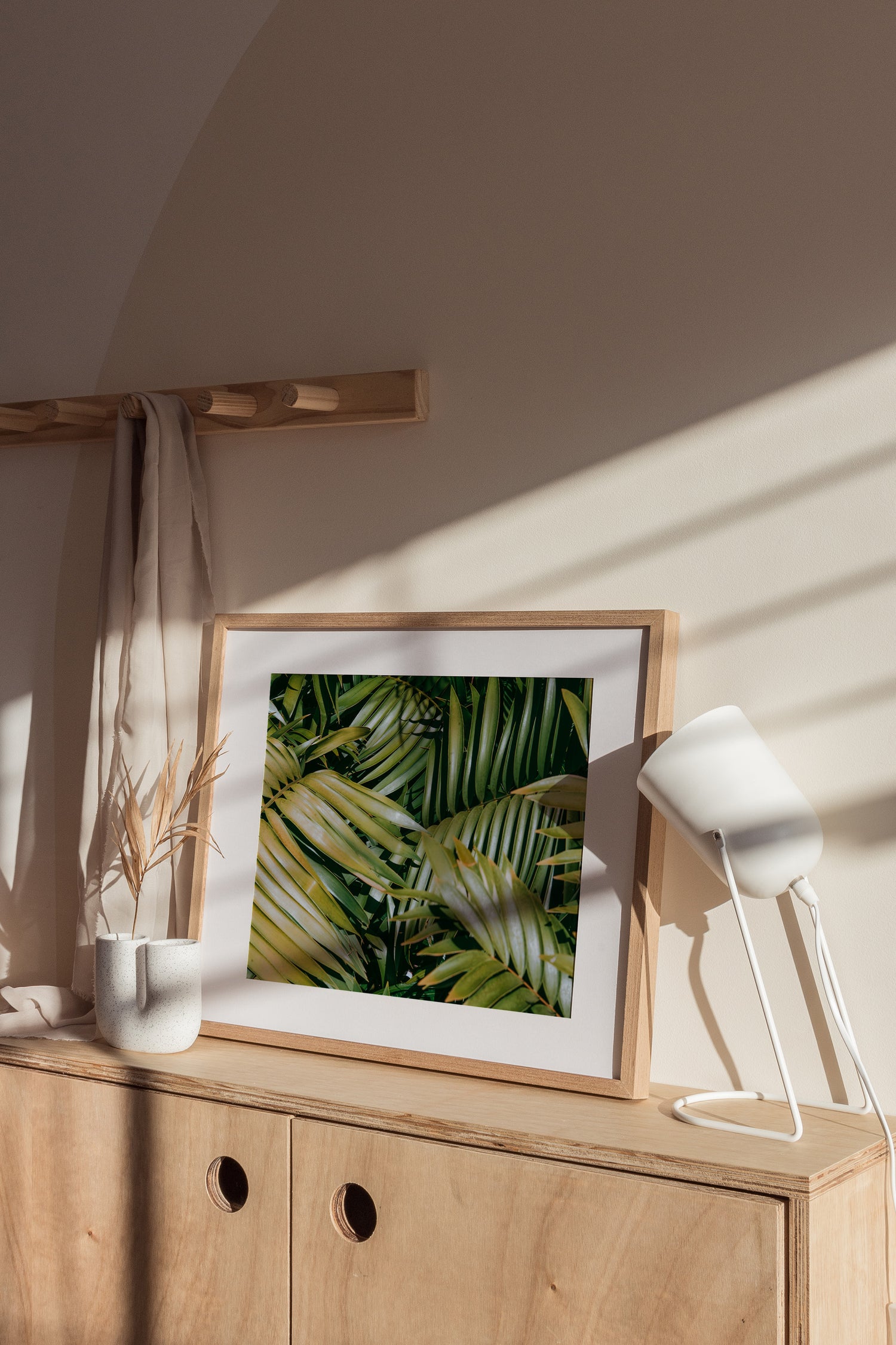 Tropical Leaves Art Print - Verdant Love